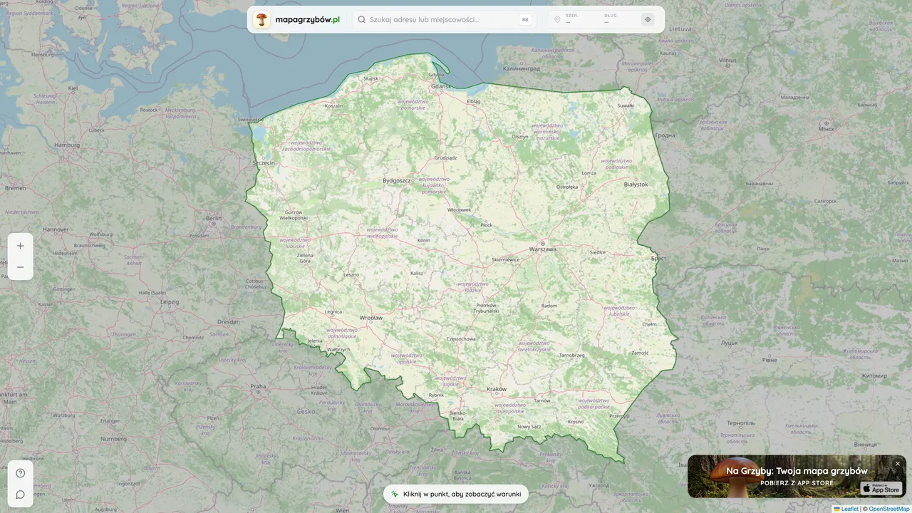 Mapa Grzybów — 1